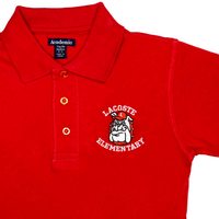 Lacoste Elementary Red Polo