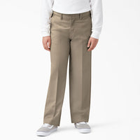 Dickies Boy's Husky Khaki Pants