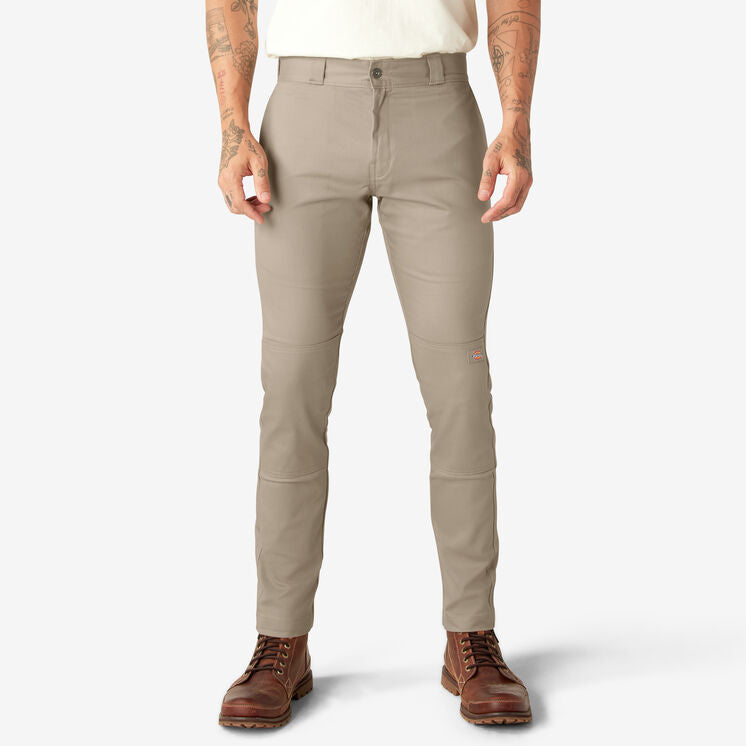 Dickies Men's Skinny Fit Khaki Pants – Beau's School Uniforms