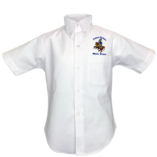 Andrew Jackson Middle School Button Down Male Oxford