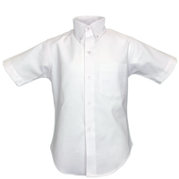 Plain Button Down Male Oxford