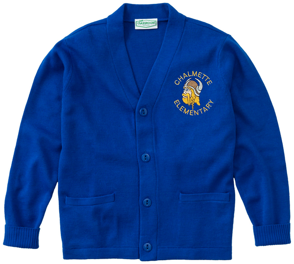 Blue school cardigan online