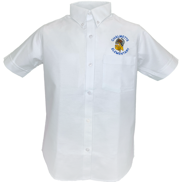 Chalmette Elementary Button Down Female Oxford