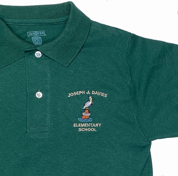 Davies Elementary Green Polo