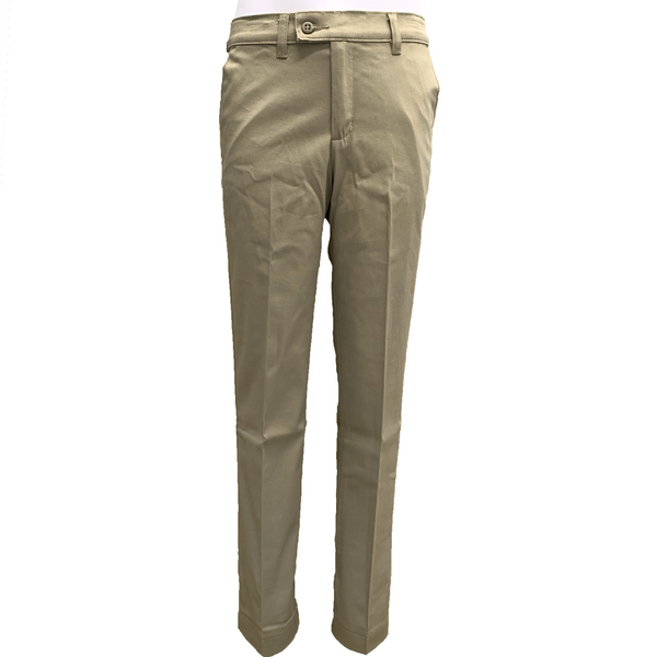 Girl's Slim Fit Khaki Pants