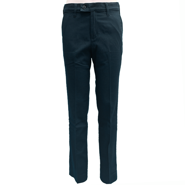 Girl's Slim Fit Navy Pants