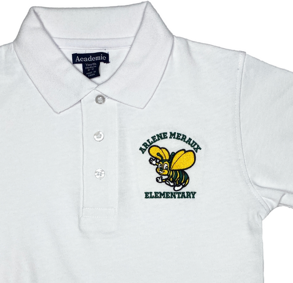 Meraux Elementary White Polo